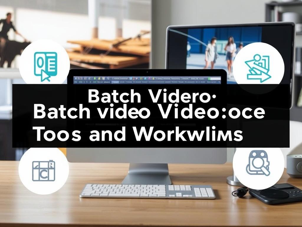 atch Video Processing: Tools and Workflows Key Advantages of Batch Video Processing фото