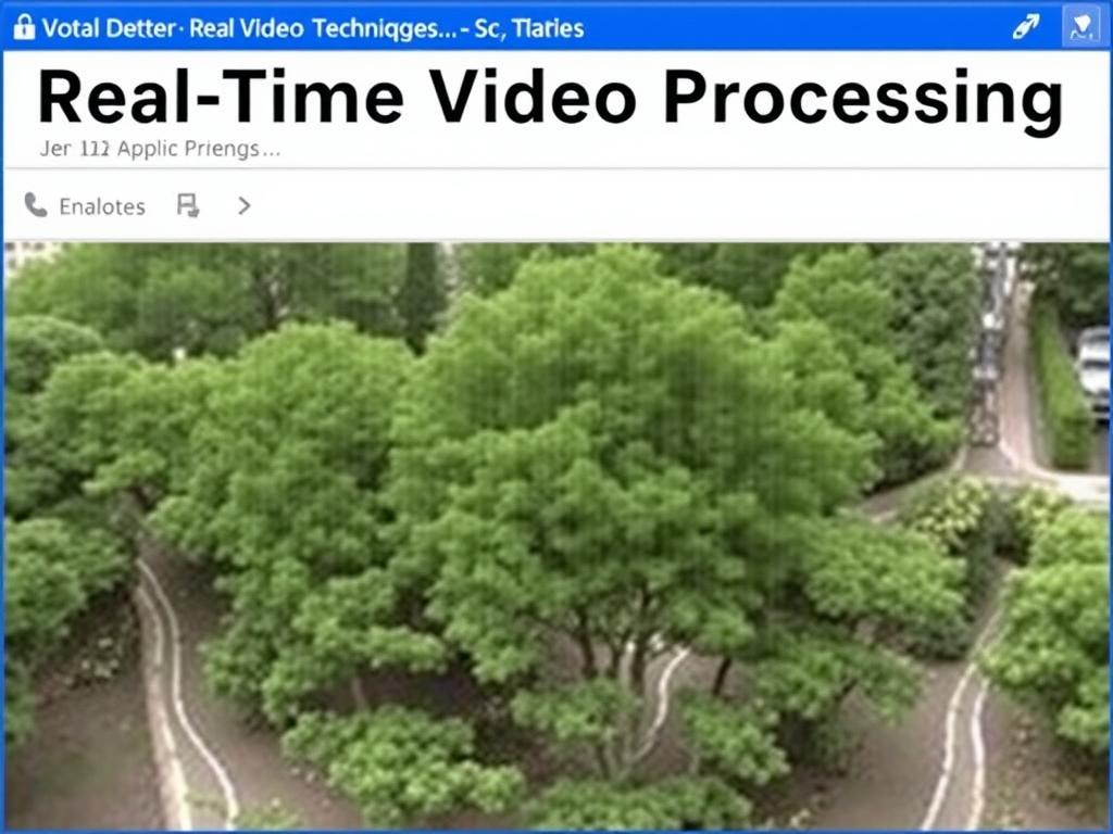 eal-Time Video Processing: Techniques and Applications 3. Filtering and Enhancement фото