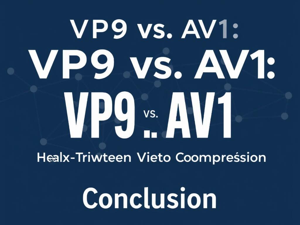 P9 vs. AV1: The Battle for Next-Gen Video Compression Conclusion фото