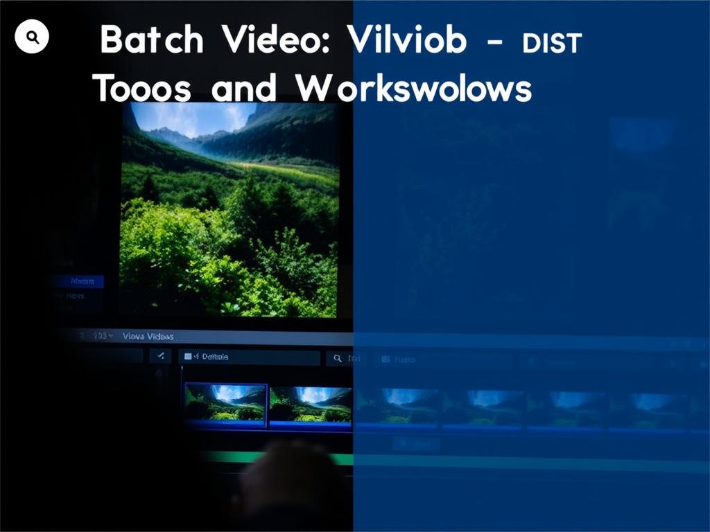 atch Video Processing: Tools and Workflows 6. Verify Outputs and Organize фото