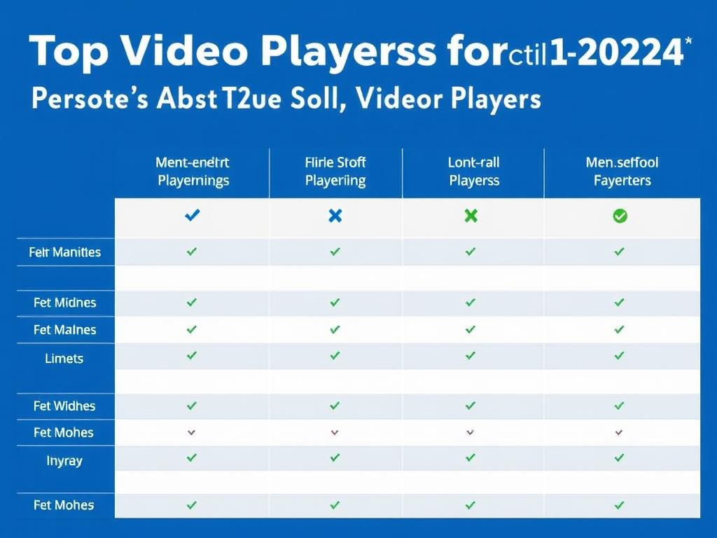 op Video Players for Windows, Mac, and Linux in 2024 Windows Video Players Comparison Table фото