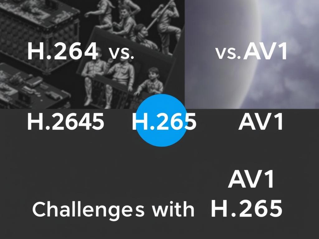 nderstanding Video Codecs: H.264 vs. H.265 vs. AV1 Challenges with H.265 фото
